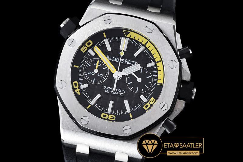 AP0354 - Royal Oak Offshore Diver Chrono SSRU Black JF A3126 modelleri AP0354 - Royal Oak Offshore Diver Chrono SSRU Black JF A3126 - 01.jpg